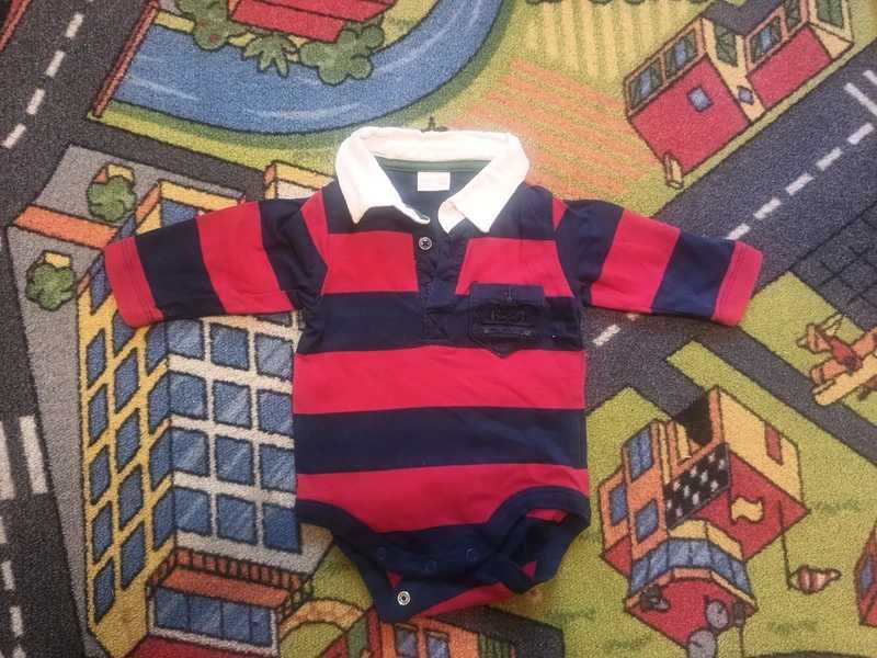 Body z długim rękawem, Baby by Lindex, r. 56