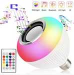 Lampa LED Bluetooth żarówka E27 12W głośnik