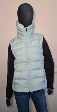 Bezrękawnik Kamizelka Nike. 75% Puch. Puffer. Rozmiar M y2k Vest Drill