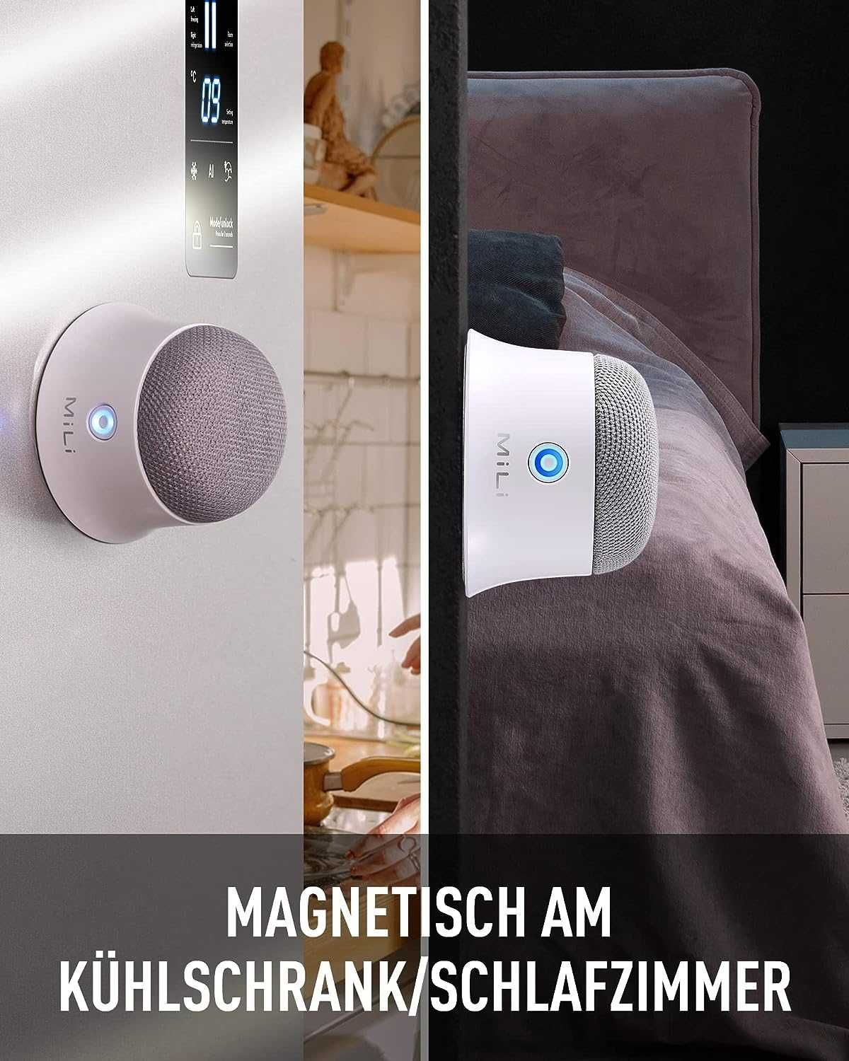 MiLi Mały magnetyczny głośnik Bluetooth