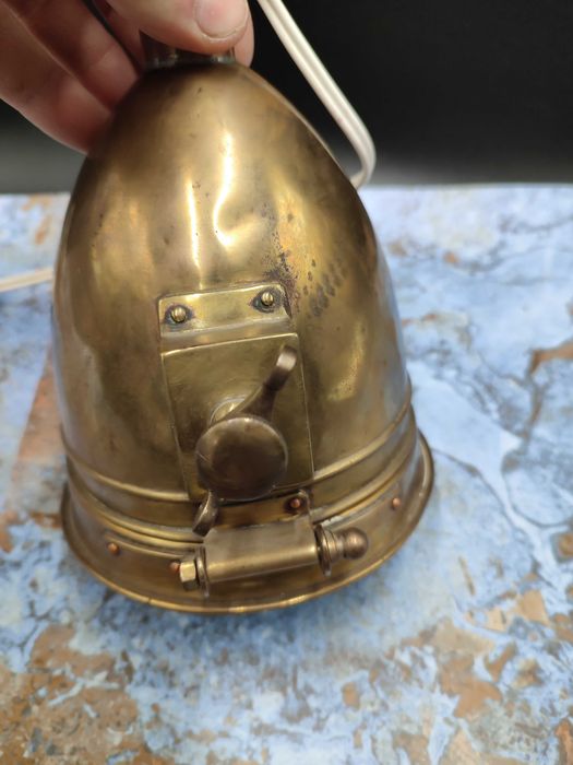 Loft Lampa - Mosiądz - Sygnowana - Unikat - Design - Ciekawa 2995