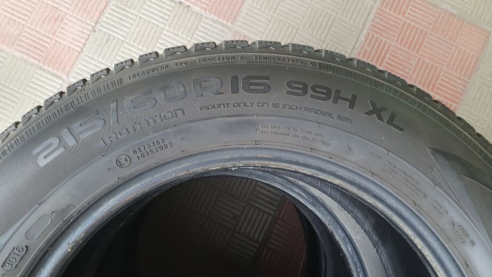 Opony zimowe Nokian WR D4 215/60/16XL