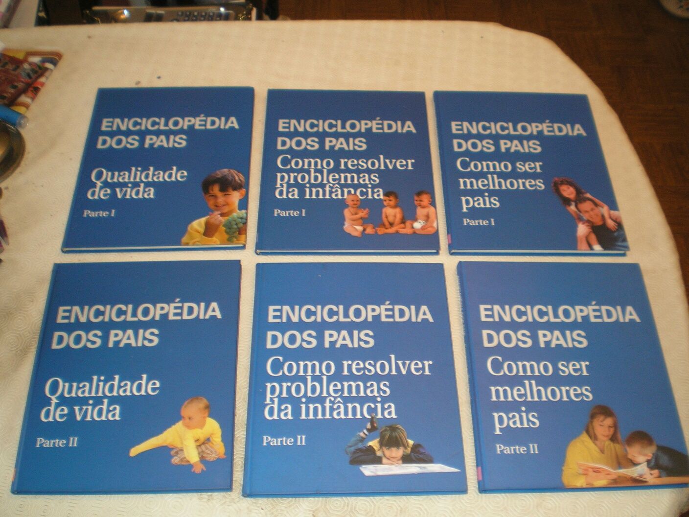 6 volumes ,Enciclopedia Dos Pais