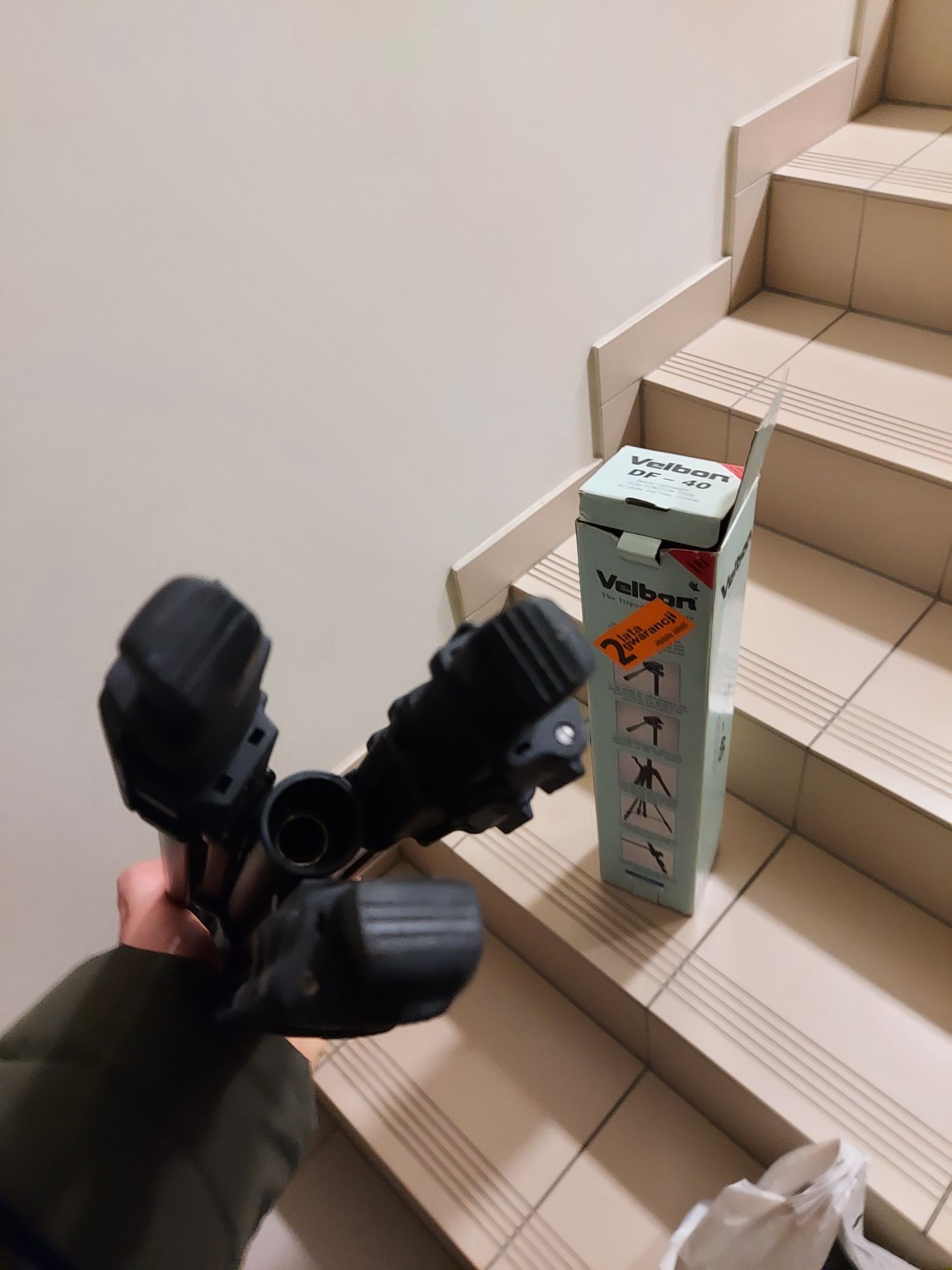 Statyw velbon df 40 df-40 3d szybkozłączka