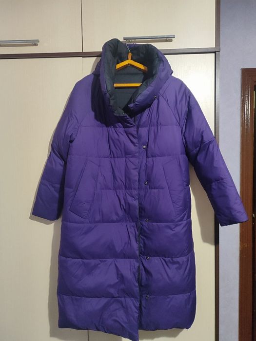 Пуховик двостороній жіночий