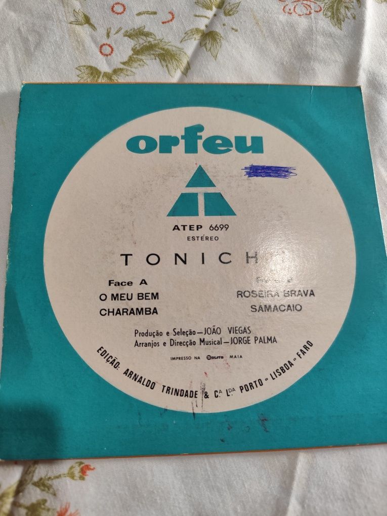 Vendo disco vinil single Tonicha
