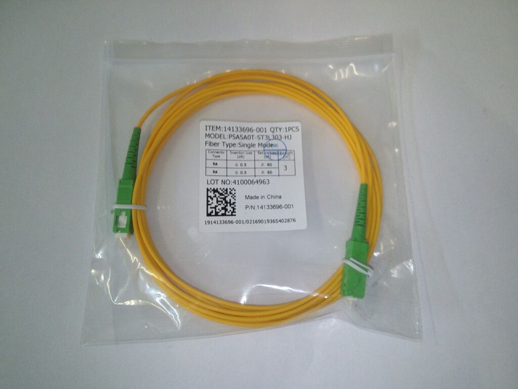 Patch cord fibra optica