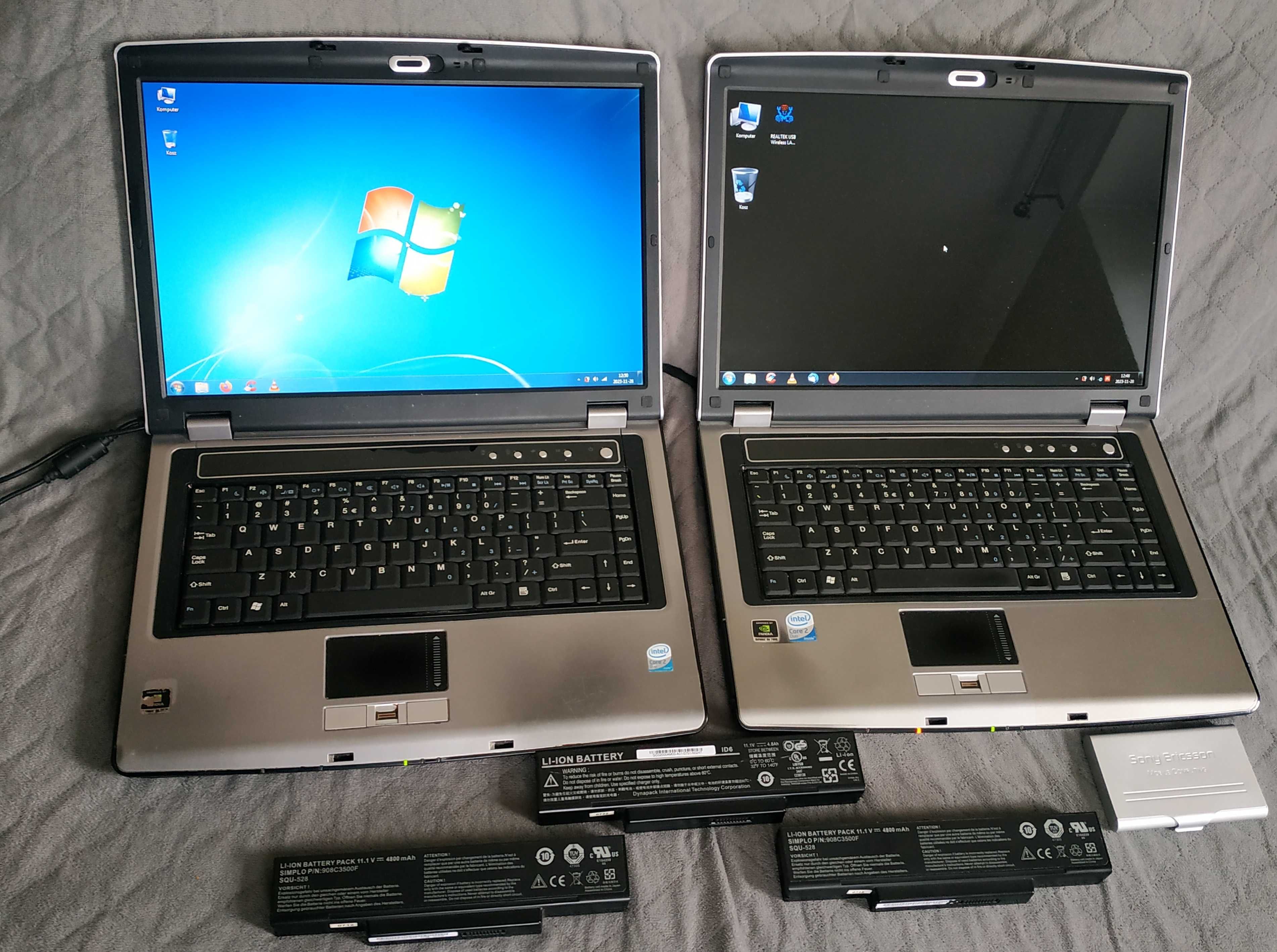 Laptop Compal Hel80 Hel 80 El80 2 sztuki w cenie jednej sprawne