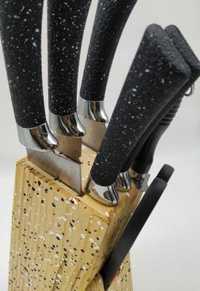 Набір ножей на підставці rainberg 8806 набор ножей