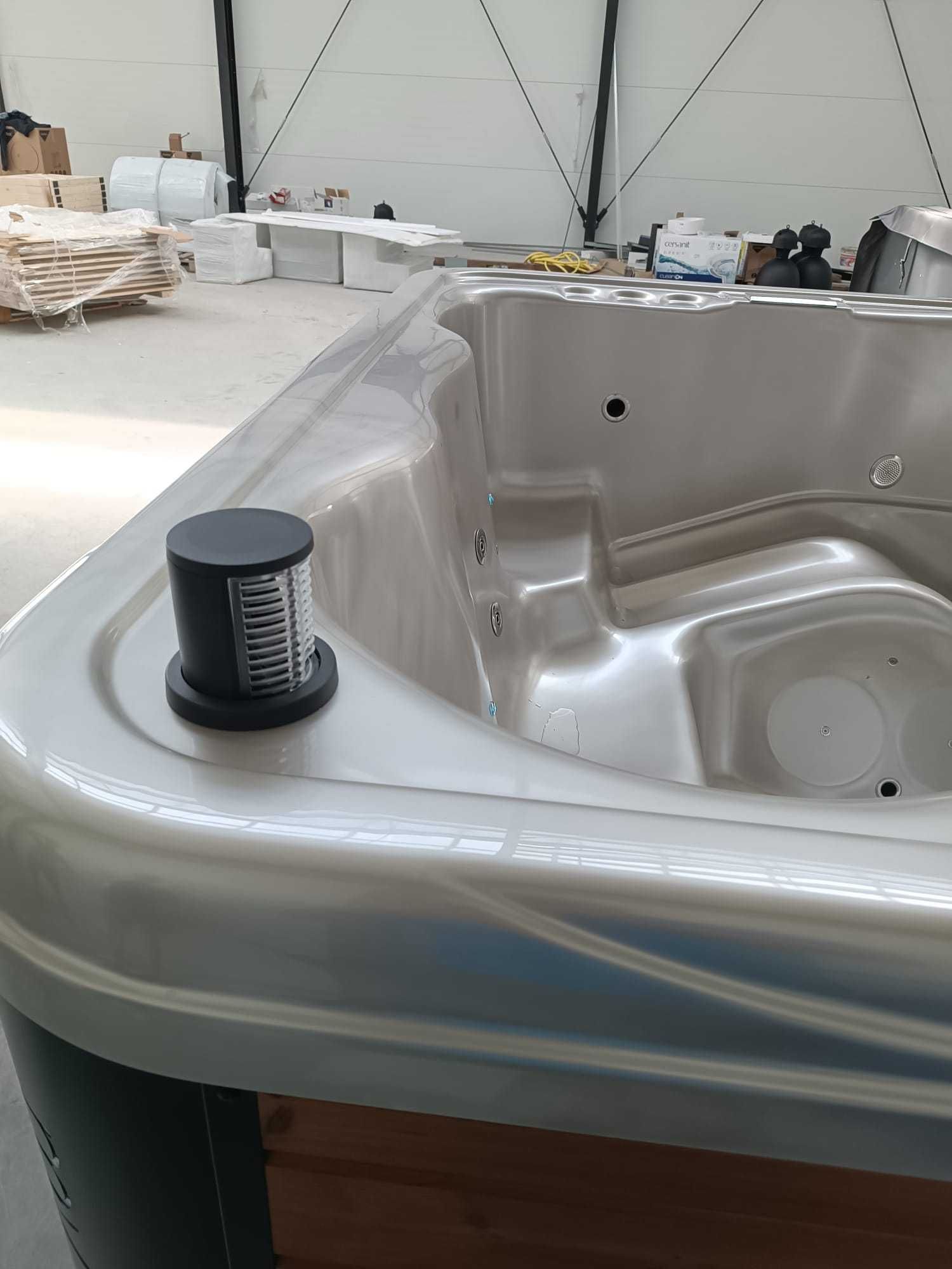 Balia Ogrodowa Jacuzzi Gorąca Beczka Hot Tub Sauna SPA PREMIUM