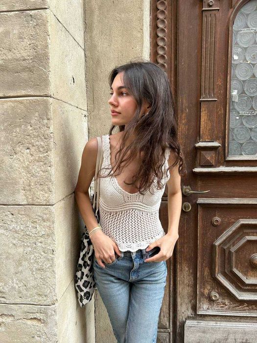 В'язаний топ Zara