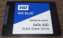Dysk WD Blue 500GB 2.5'' SATA III (6 Gb/s) 3D NAND