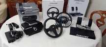 PC PS4 PS5 Fanatec base CSL elite  + volante F1 + pedais CSL