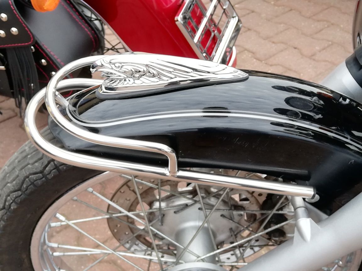 Reling błotnika Yamaha xvs Drag Star 125+ Orzełek na błotnik