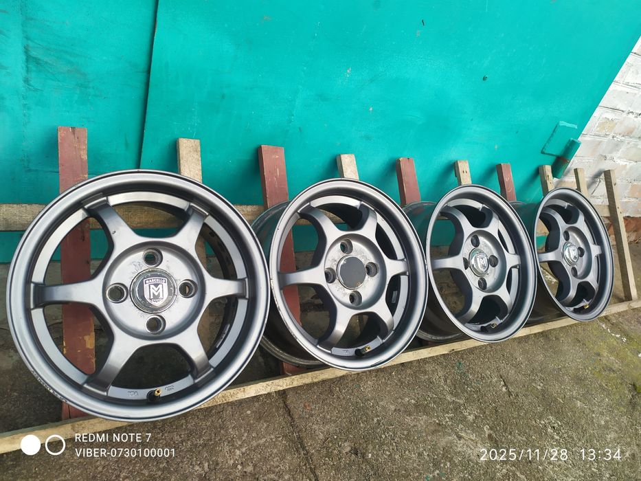 Кованые диски 4_100(98)-13 на Ваз, Деo,вес-4.8кг,mode in Korea