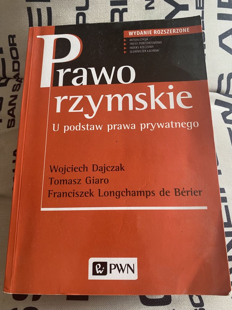 Prawo rzymskie. U podstaw prawa prywatnego