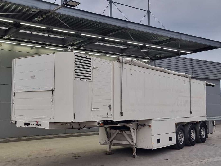 Naczepa mixokret  do posadzek transmix