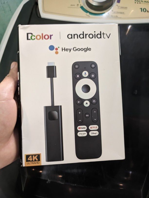 Один з кращих! TV Stick GD1 4K Android TV Netflix Chromecast