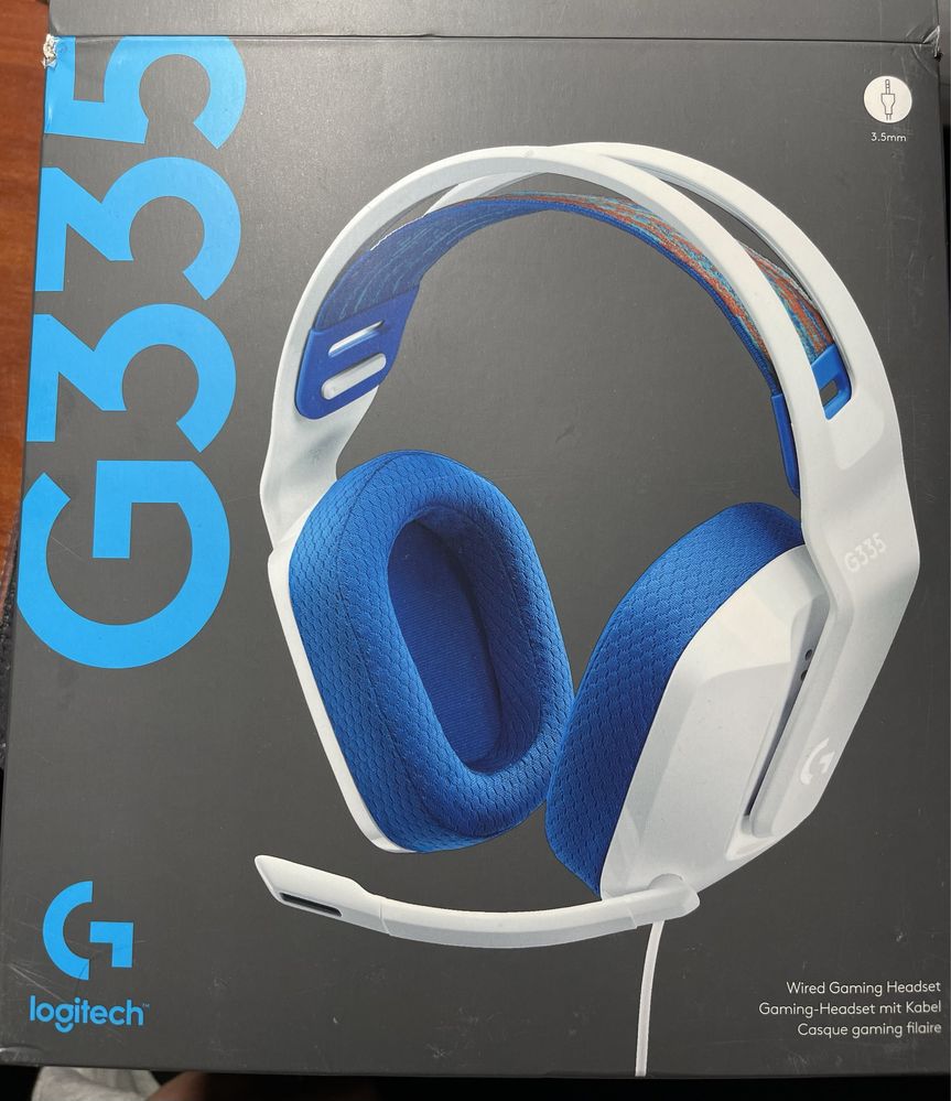 Наушники Logitech G335 White