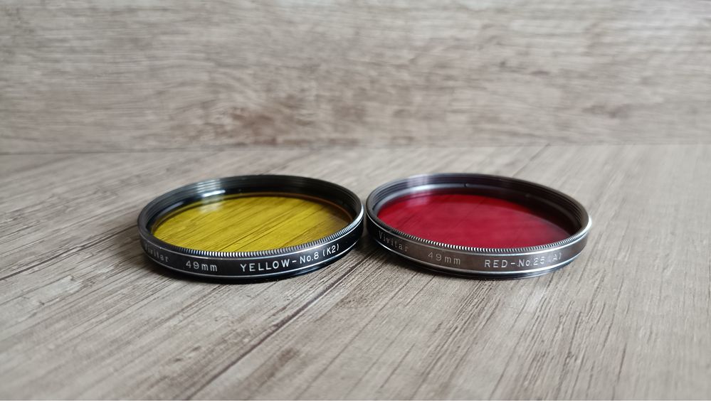 Vivitar 49mm Yellow світлофільтр для чорно-білоі фотографіі