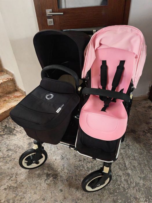 Bugaboo Donkey wózek podwójny+gondola