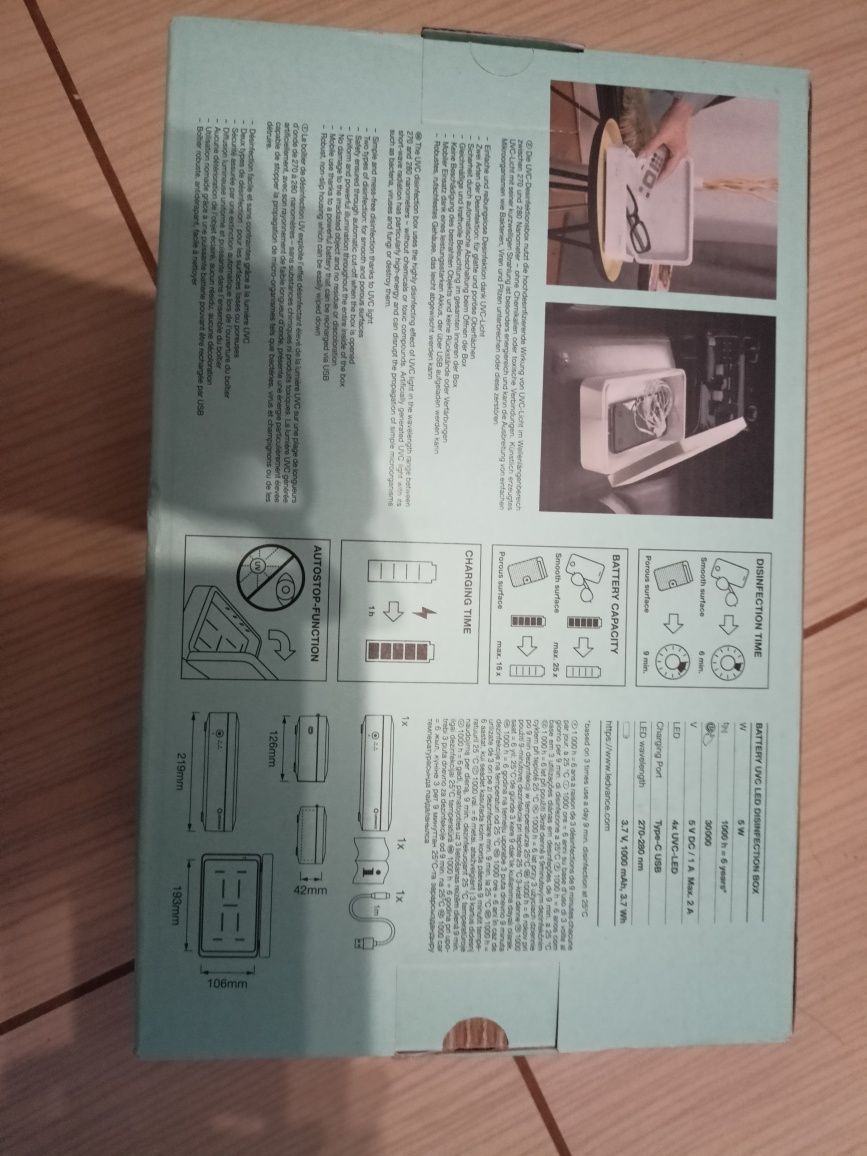 Sterylizator UV Ledvance BOX UV 5 W