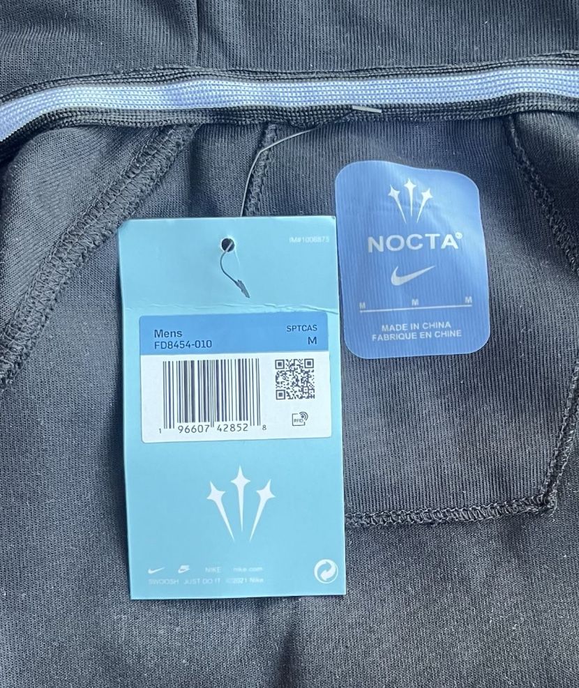 Кофта Nike Tech Fleece Nocta голуба