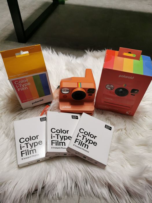 Polaroid Now+ Generation 3- jak nowy + 3 paczki filmu