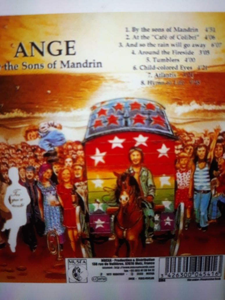 Archiwum progresywnego rocka ANGE- The Sons of Mandarin. 1976.