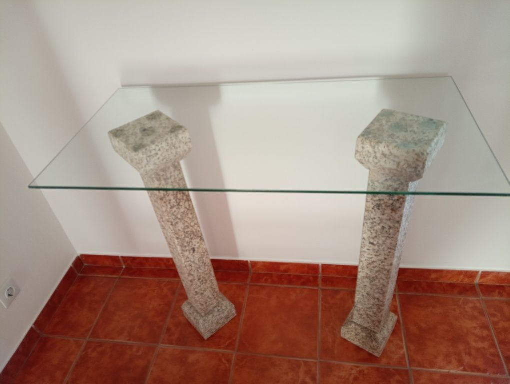 Consola de vidro