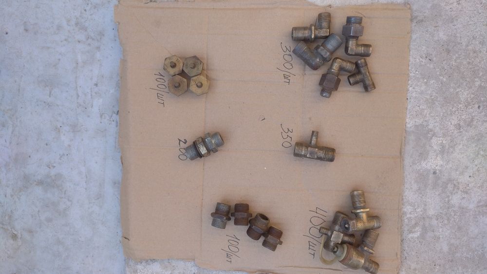 Штуцера и уголки тормозной системы КамАЗ, МАЗ, КрАЗ, ЗИЛ