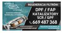 Regeneracja/Czyszczenie filtrów DPF / FAP / KAT