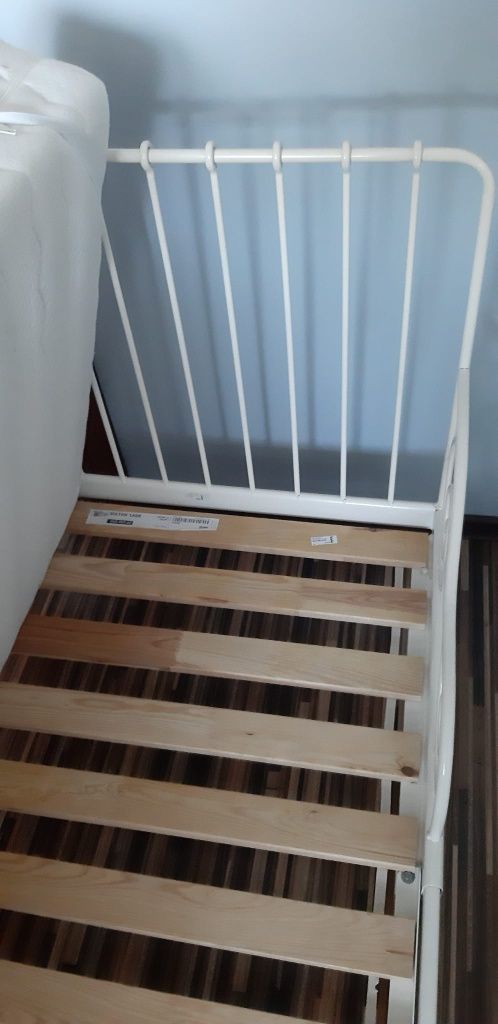 Łóżko metalowe  + stelaż