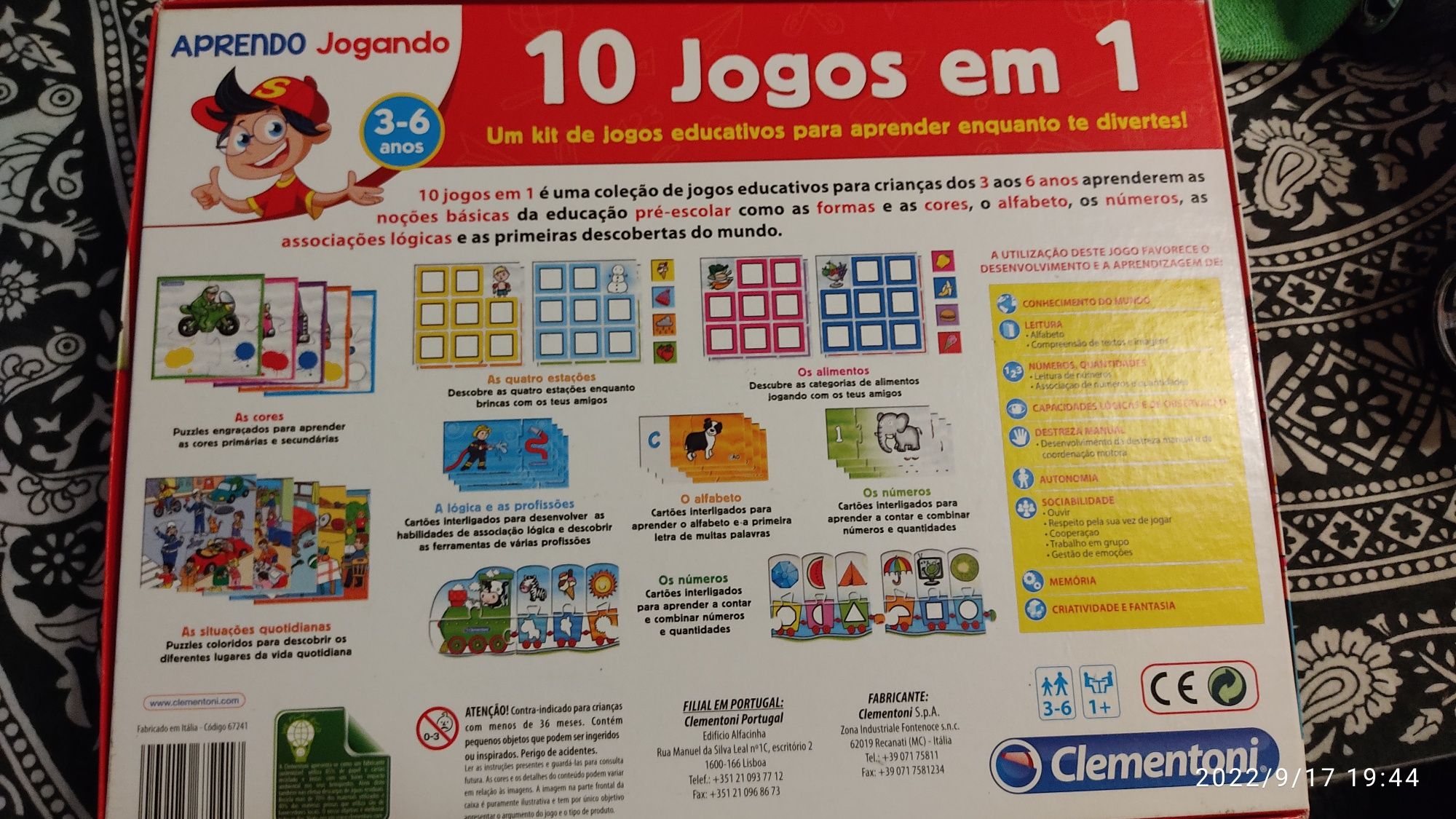 Jogos 10 em 1 prender Jogando