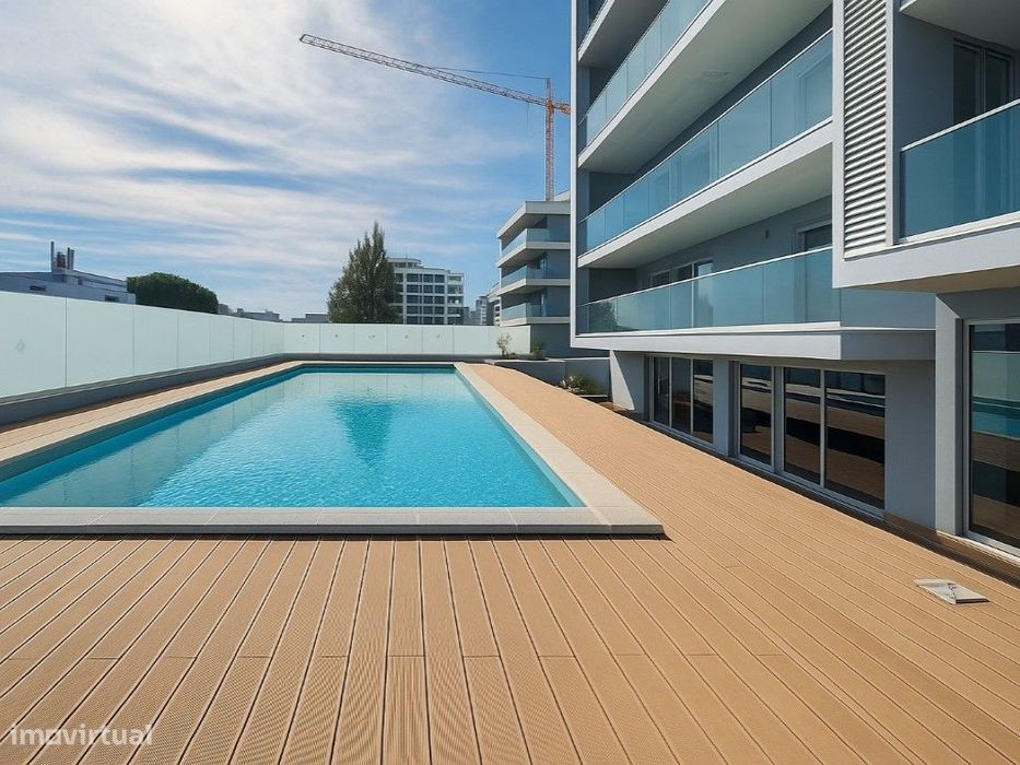 Apartamento T3 Novo com 168m², Piscina, Ginásio e Classe Energética...
