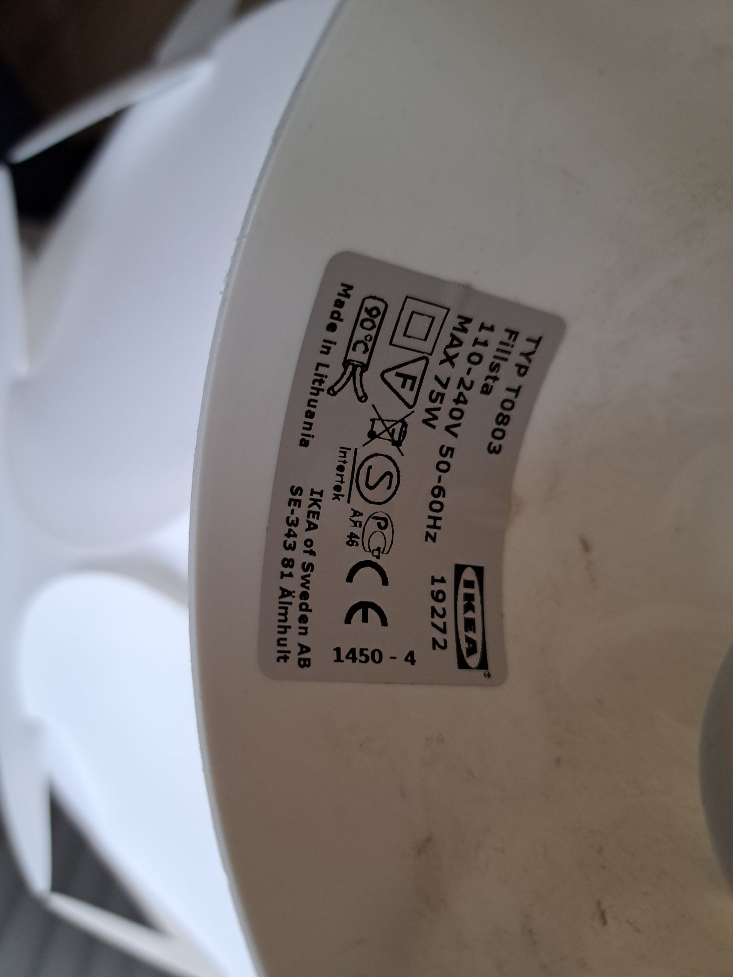 Lampa sufitowa wisząca FILLSTA