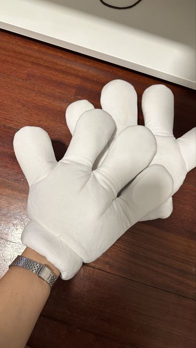 Luvas minnie // disfarce // fantasia