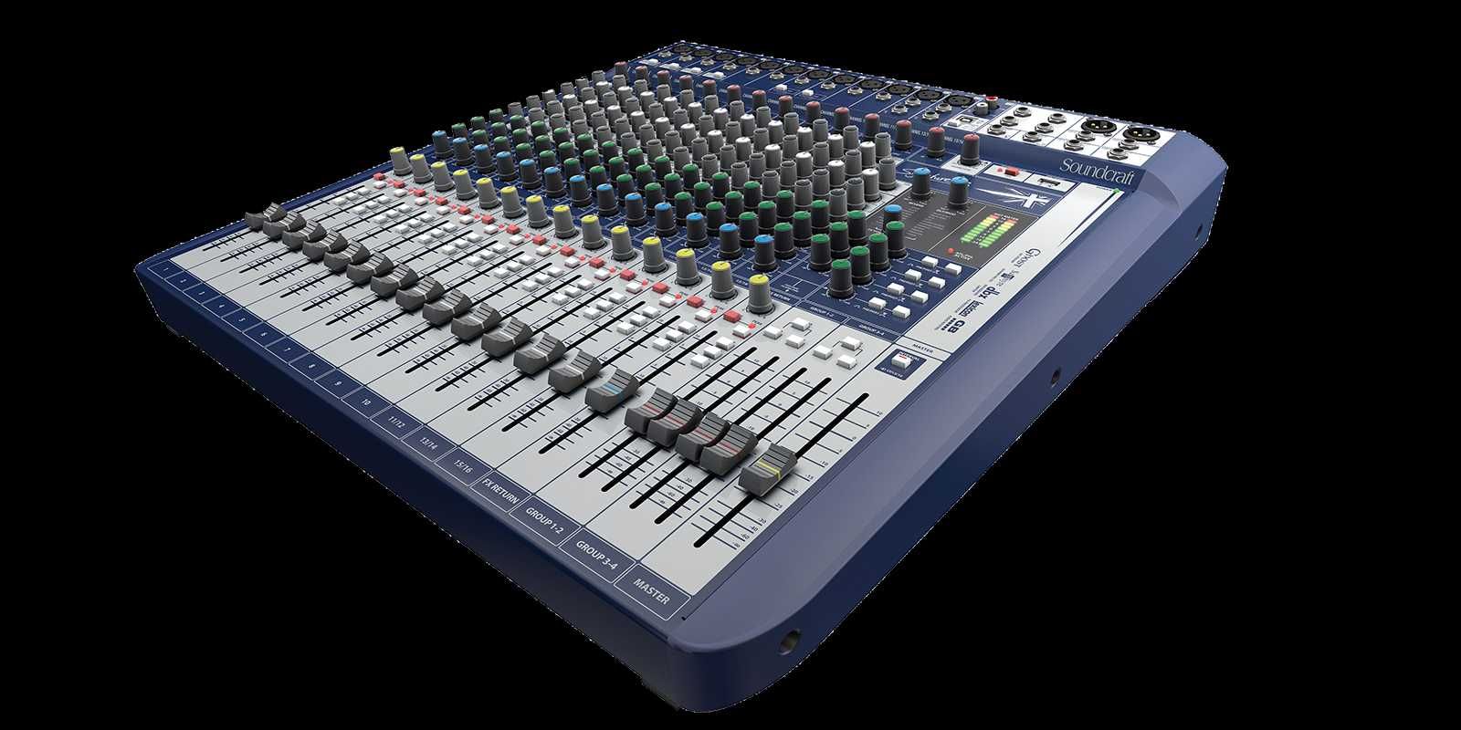 Mesa de mistura Soundcraft Signature 16