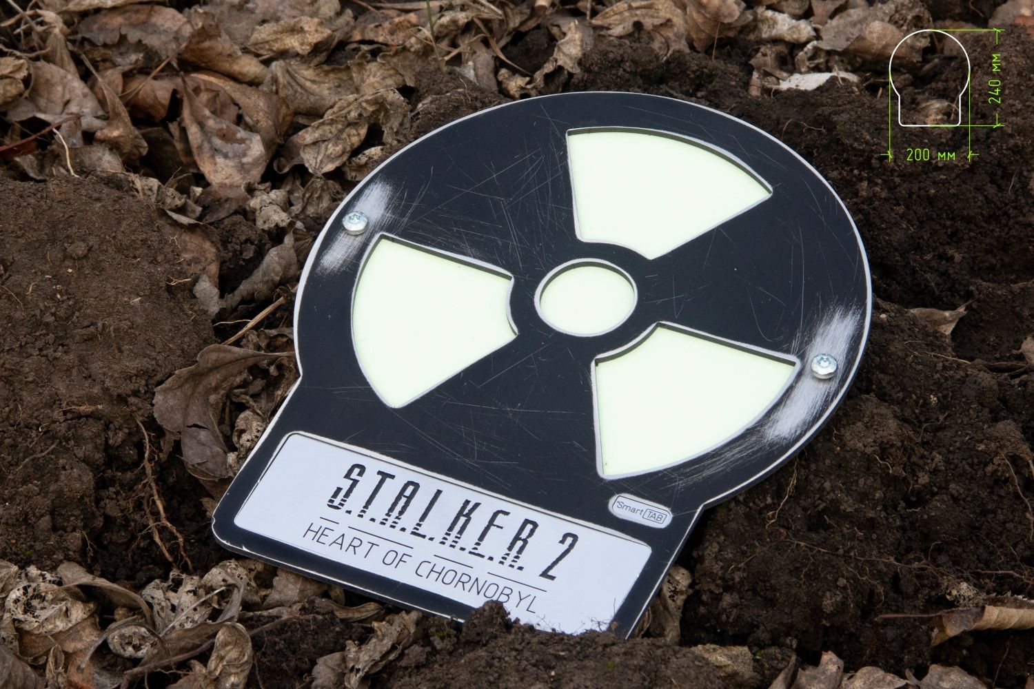 Фанатам S.T.A.L.K.E.R. присвячується! Знак радіоактивних речовин