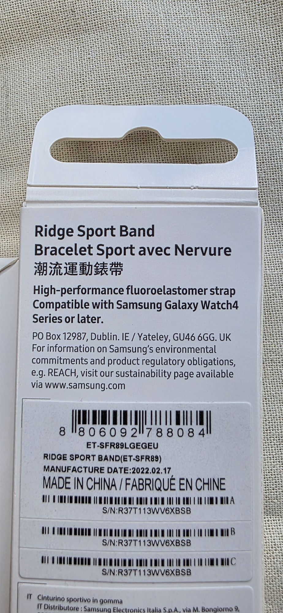 Bracelete Original Samsung nova