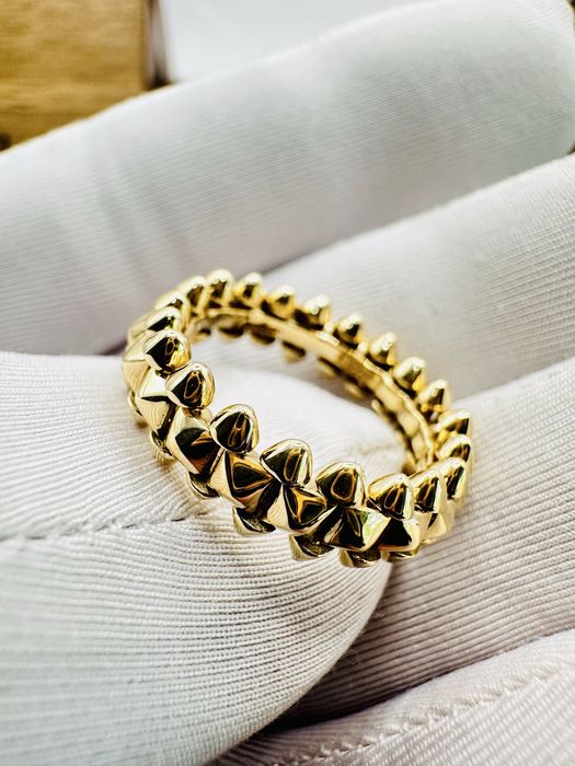 Золотое кольцо cartier 585