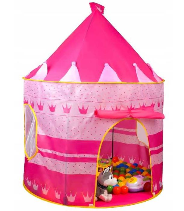 NAMIOT KSIĘŻNICZKI pałac zamek dla dzieci do domu ogrodu pokoju róż