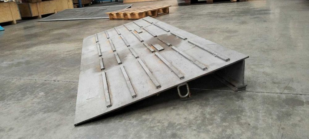 Rampa ponte de ligação móvel em aço