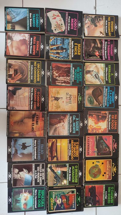 Lote 72 Livros Policiais Coleção Vampiro