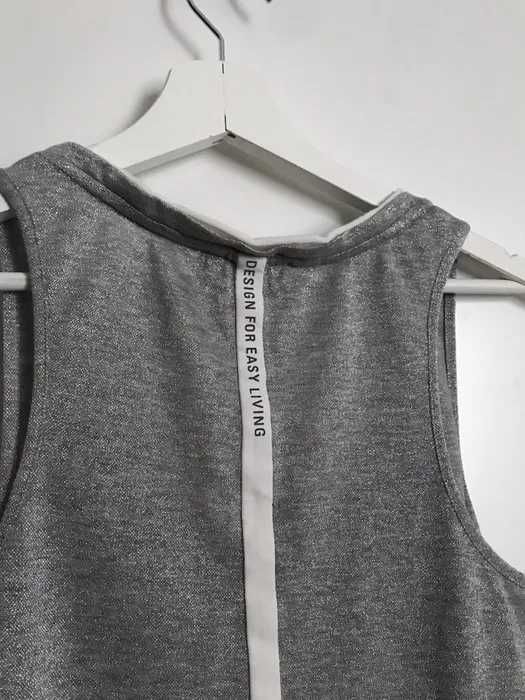 Max Mara MaxMara srebrna szara bluzka top 38 M