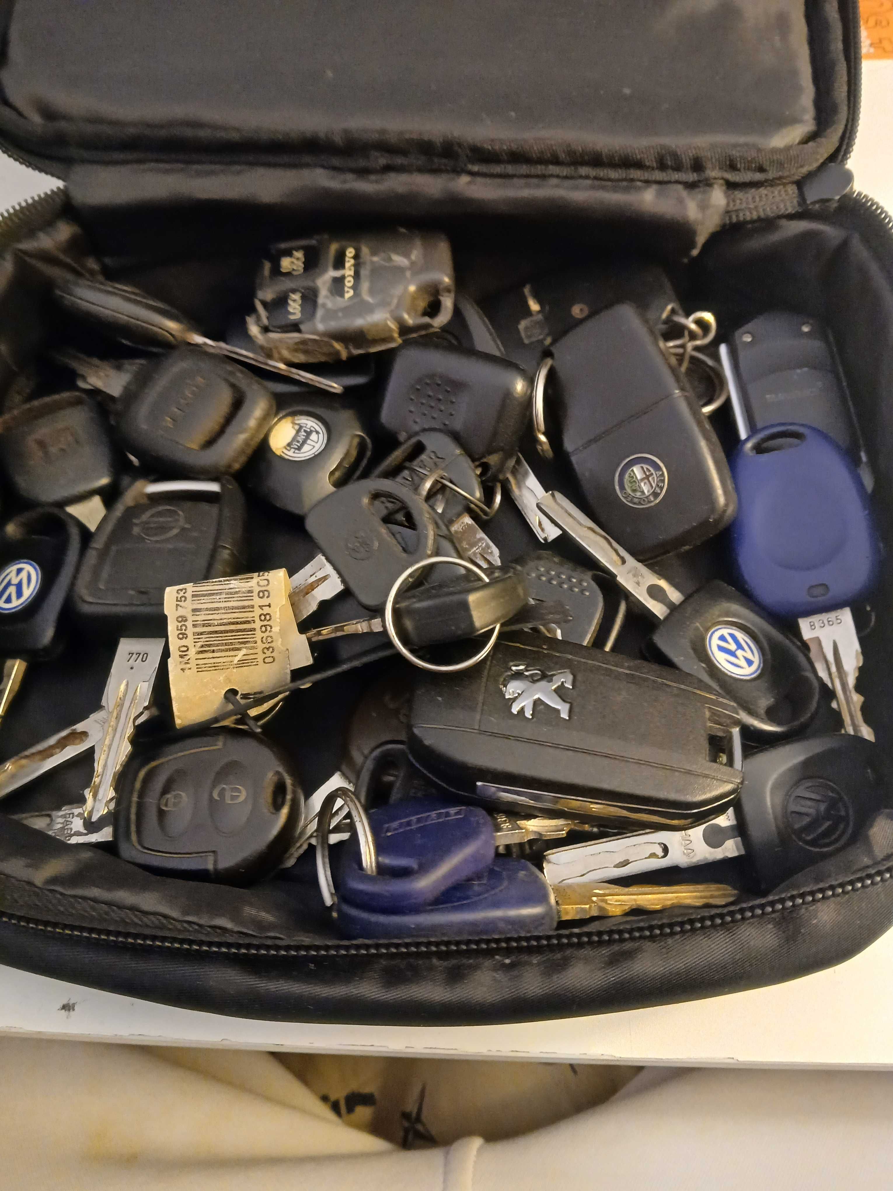 Lote de chaves auto