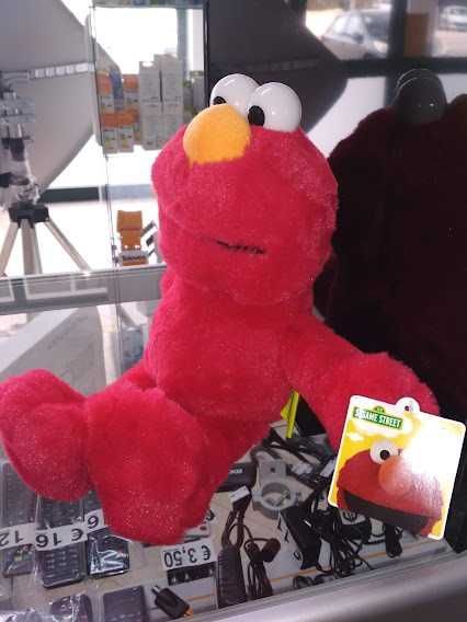 Peluche Rua Sesamo Elmo 38 cm