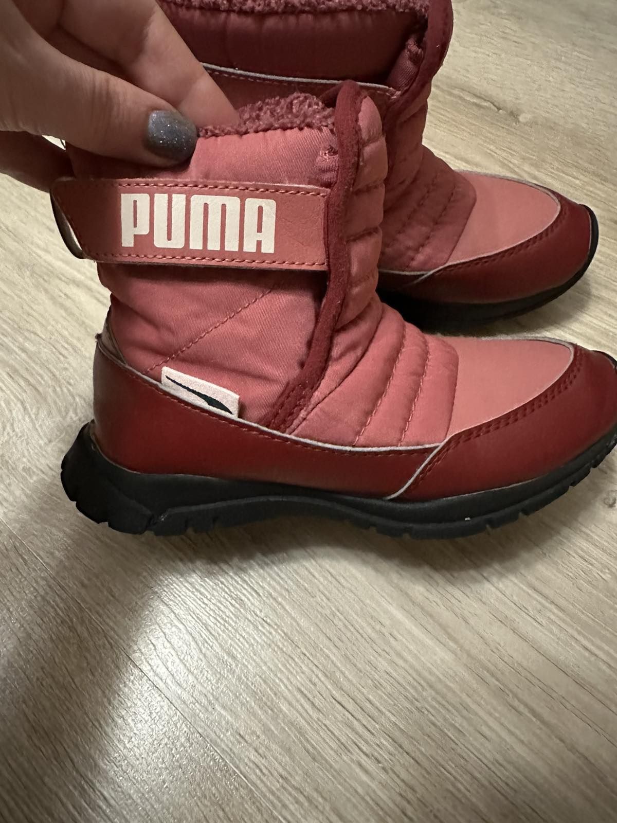 Зимові-демісезон Сапожки, чоботи, дутіки PUMA 29 розмір на дівчинку