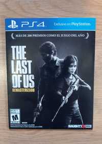 gra The Last Of Us Remastered Remasterizado PS4 PlayStation 4