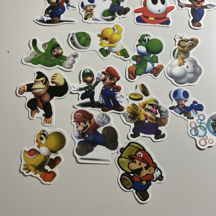 Stickers Autocolantes Nintendo Super Mario